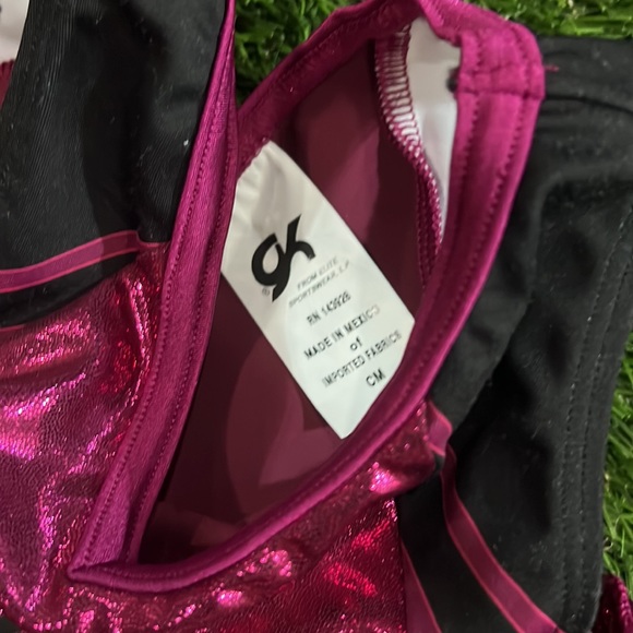 GK Gymnastics Leotard - Xcel Regionals championships - with matching scrunchie - Picture 5 of 6